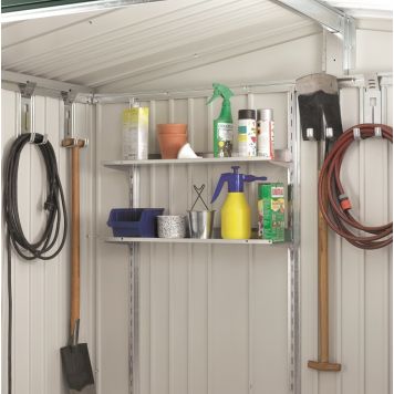 HYLLSET BIOHORT MED KONSOLLER 24,5X72CM 4-PACK