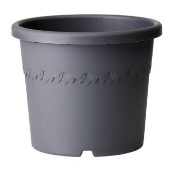 UTOMHUSKRUKA ELHO ALGARVE RUND 4L 21CM ANTRACIT