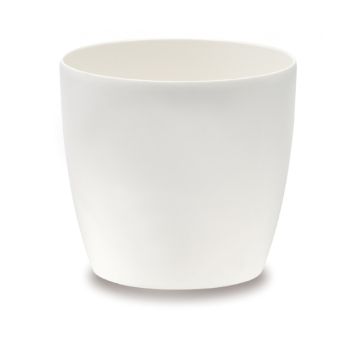 PLASTKRUKA ELHO BRUSSELS DIAMOND RUND 22CM VIT