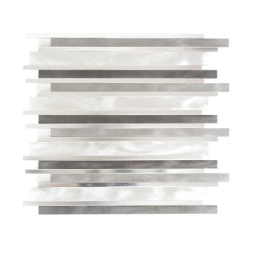 MOSAIK WELSCHEIT ALUMINIUM AVANTGARDE 30X31CM PRIS PER ARK