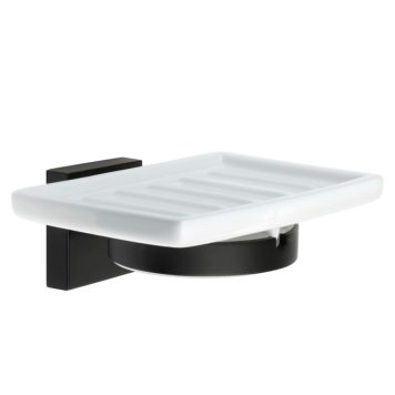 HOUSE HÅLLARE MED TVÅLKOPP SVART