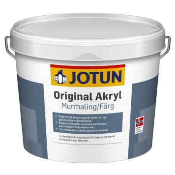 MURFÄRG JOTUN AKRYL VIT B-BAS 9L