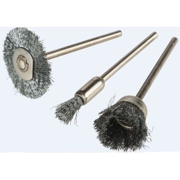 STÅLBORSTSET CRAFTOMAT 3ST/FP