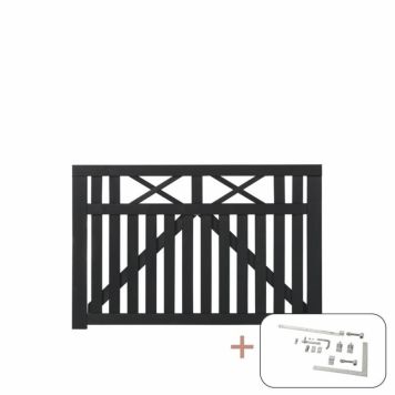 GRIND PLUS VINESSE 150X98CM SVART