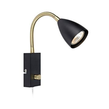 CIRO WALL 1L FLEX BLACK/BRASS ..