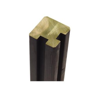 LIMTRÄSTOLPE PLUS HÖRN TRYCKIMPREGNERAD BRUN 9X9X267CM