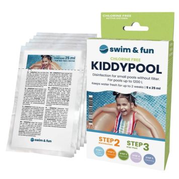 POOLDESINFEKTION SWIM & FUN KIDDY POOL 25ML 5-PACK 