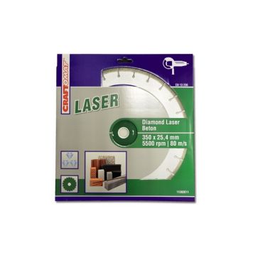 DIAMANTSKIVA CRAFTOMAT BETONG 350X2,8X25,4MM