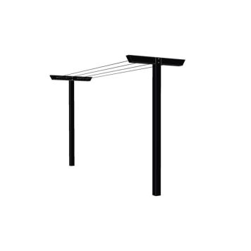 TORKSTÄLLNING PLUS CLASSIC 400X185X90CM SVART