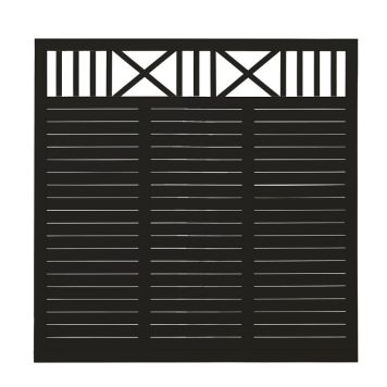 VINDSKYDD PLUS NOSTALGI 180X180CM SVART