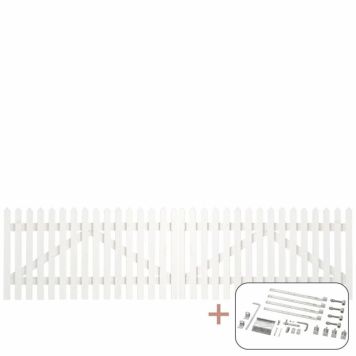 DUBBELGRIND GRIND PLUS SKAGEN LUX 300X80CM VIT