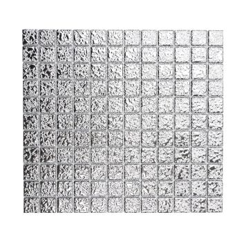 MOSAIK SILVER HAMRAD 33X30CM PRIS PER ARK