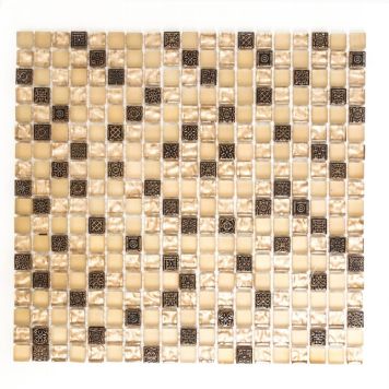 MOSAIK WELSCHEIT MIXBEIGE 1,5X1,5CM PRIS PER ARK