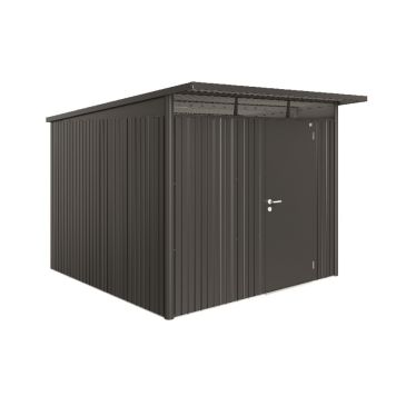 FÖRRÅD BIOHORT AVANTGARDE A7 STANDARDDÖRR METALLIC MÖRKGRÅ 6,35M²