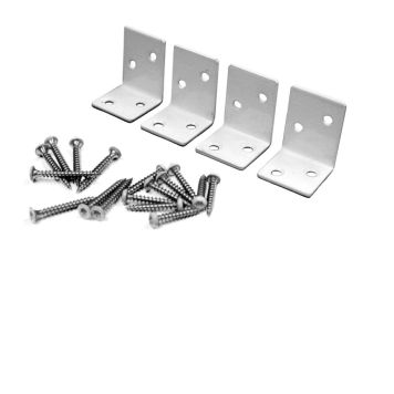 L-BESLAG PALMAKO VIT 4-PACK