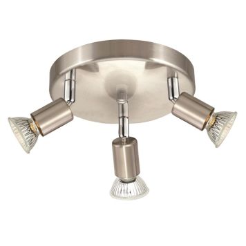 TAKSPOTLIGHT EGLO MINI LED RONDELL BORSTAT STÅL