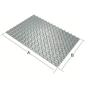 SPIKPLÅT VORMANN 102X25 MM