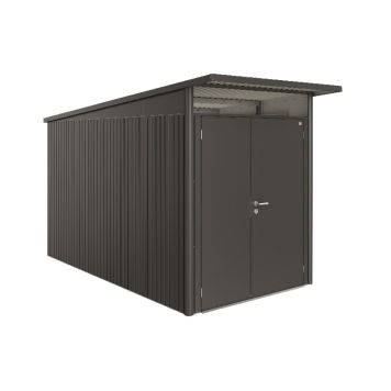 FÖRRÅD BIOHORT AVANTGARDE A4 DUBBELDÖRR METALLIC MÖRKGRÅ 5,71M²