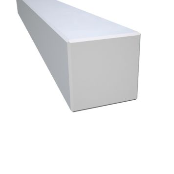 LIMTRÄSTOLPE PALMAKO VIT 90X90X1900MM