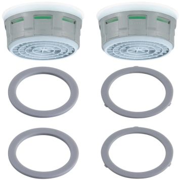 VATTENSPARANDE PERLATOR M22/M24 2-PACK INKL NYCKEL