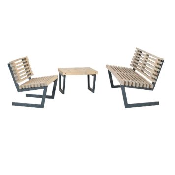 MÖBELSET PLUS DRIVVEDSFÄRGAD SIESTA LITET