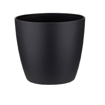 PLASTKRUKA ELHO BRUSSELS ROUND 14CM SVART
