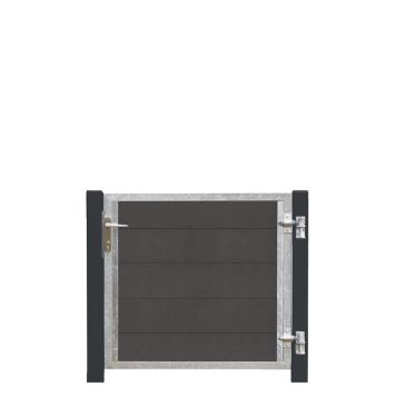 GRIND PLUS FUTURA KOMPOSIT HÖGER ANTRACIT 99X91CM