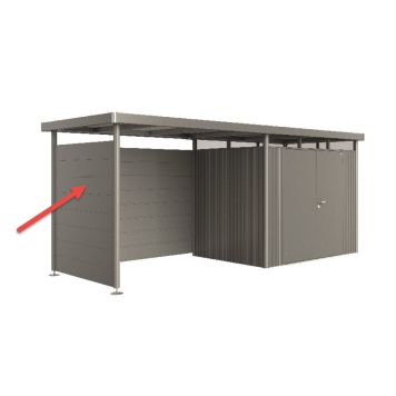 SIDOVÄGG BIOHORT TILL HIGHLINE H2 METALLIC KVARTSGRÅ