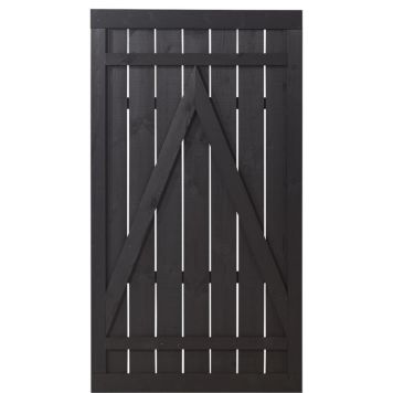 GRIND PLUS SVART RUSTIK 100X180CM