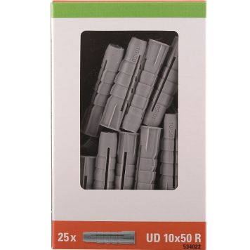 UNIVERSALPLUGG STABILIT UD R 10X50MM 25-PACK