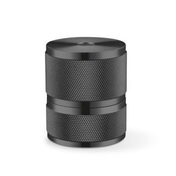 LAMPHÅLLARE HOME SWEET HOME METALL E27 SVART RÄFFLAD