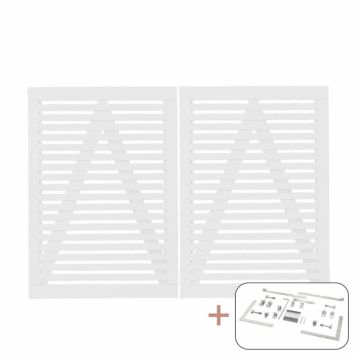 DUBBELGRIND PLUS TOKYO 200X140CM VIT