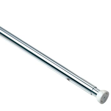 DUSCHDRAPERISTÅNG 70-115 CM Ø20 MM KROM