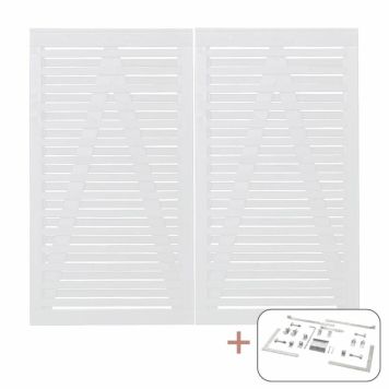 DUBBELGRIND PLUS OSAKA 200X180CM VIT