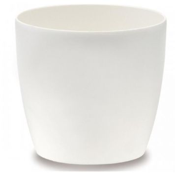 PLASTKRUKA ELHO BRUSSELS ROUND 14CM VIT