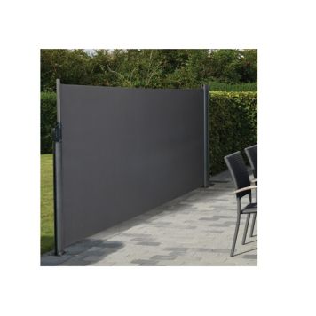 VINDSKYDD HORTUS UTDRAGBART ANTRACIT 140X300 CM 