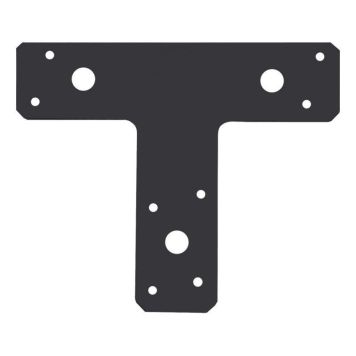 T-SKARVJÄRN SIMPSON STRONG-TIE SVART 150X150X38MM