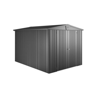 FÖRRÅD BIOHORT EUROPA 6 DUBBELDÖRR METALLIC MÖRKGRÅ 6,53M² 