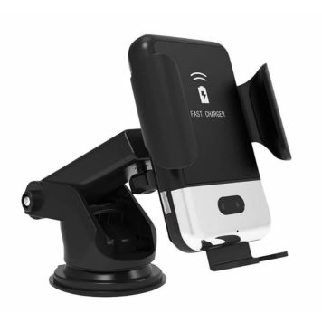 MOBILHÅLLARE WORK IT TRÅDLÖS 10W SVART