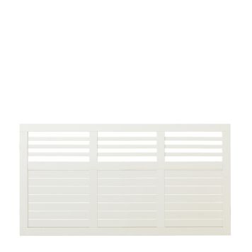 VINDSKYDD PLUS DECORA 180X95CM VIT