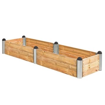 PLANTERINGSLÅDA PLUS PIPE 270X80X36CM OBEHANDLAD