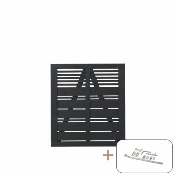 GRIND PLUS SILENCE 100X100CM SVART