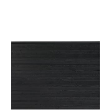 VINDSKYDD PLUS PLANK 174X129CM SVART