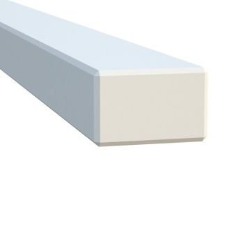 LIMTRÄSTOLPE PALMAKO VITMÅLAD 4,5X7X120 CM