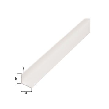 VINKELPROFIL PVC 25X25X1,8MM 2M VIT