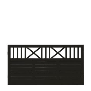 VINDSKYDD PLUS NOSTALGI 180X95CM SVART