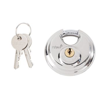 DISKUSLÅS STABILIT GALVANISERAT STÅL 60MM