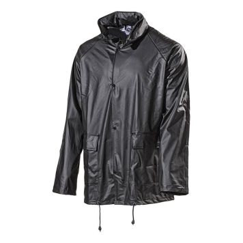REGNJACKA L.BRADOR 903PU STRL.L SVART