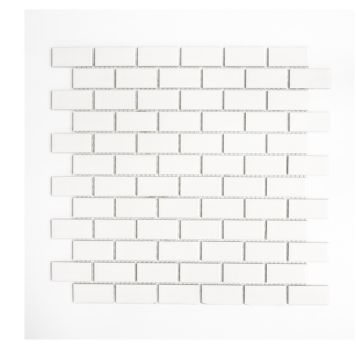 MOSAIK WELSCHEIT ARCHITECTURE VIT BLANK 30X30CM PRIS PER ARK