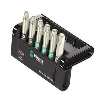 BITSSATS WERA STAINLESS 50MM 6 DELAR